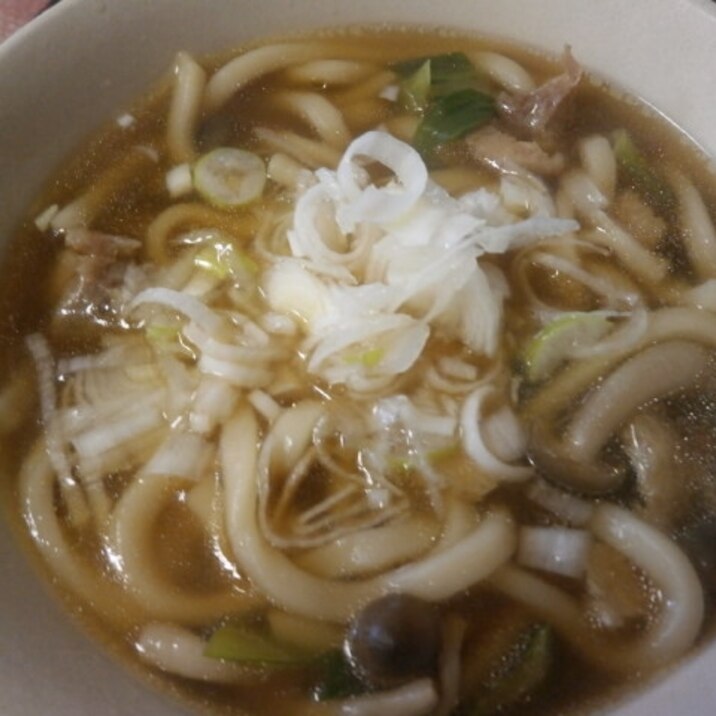 冷蔵庫にある物で簡単煮込みうどん